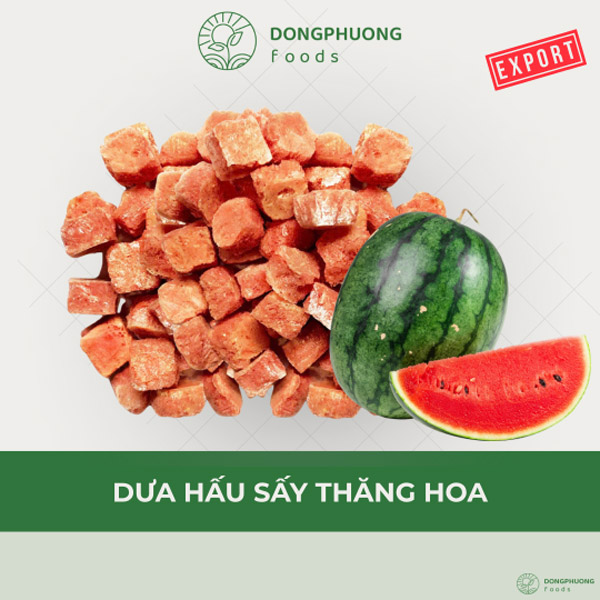 Dưa hấu sấy thăng hoa