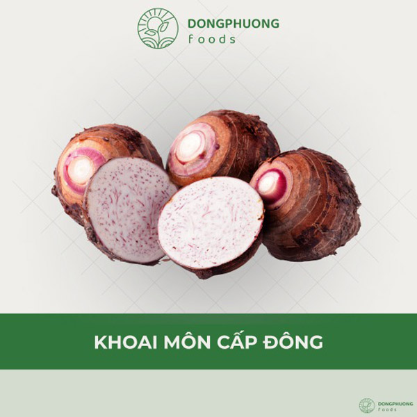 Khoai môn cấp đông