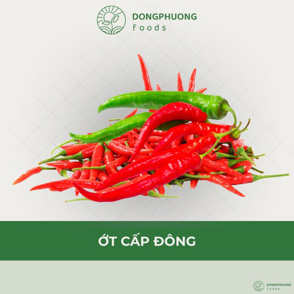 Ớt cấp đông