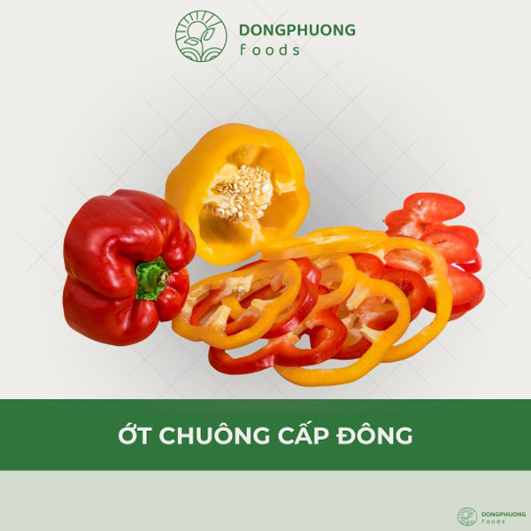 Ớt chuông cấp đông
