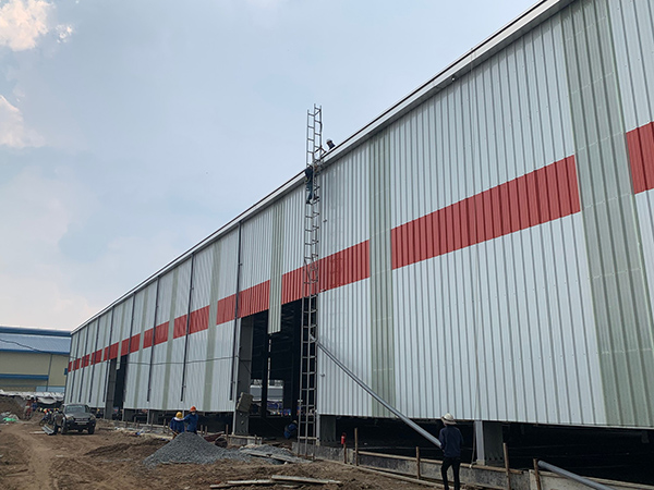 Công trình Hàn Thái Long An - Nhà Thép Tiền Chế Cheng Yuan - Công Ty Cổ Phần Kết Cấu Thép Cheng Yuan