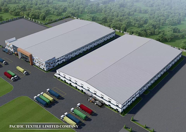 Công trình nhà máy Pacific Bến Cát - Nhà Thép Tiền Chế Cheng Yuan - Công Ty Cổ Phần Kết Cấu Thép Cheng Yuan