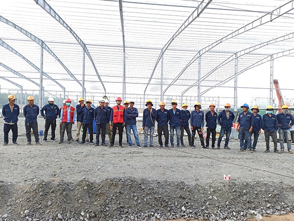 Công trình nhà máy Pacific Bến Cát - Nhà Thép Tiền Chế Cheng Yuan - Công Ty Cổ Phần Kết Cấu Thép Cheng Yuan