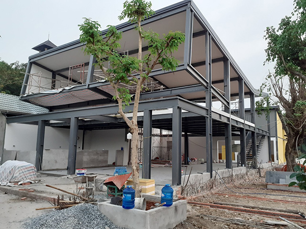 Công trình nhà khung thép dân dụng - Nhà Thép Tiền Chế Cheng Yuan - Công Ty Cổ Phần Kết Cấu Thép Cheng Yuan