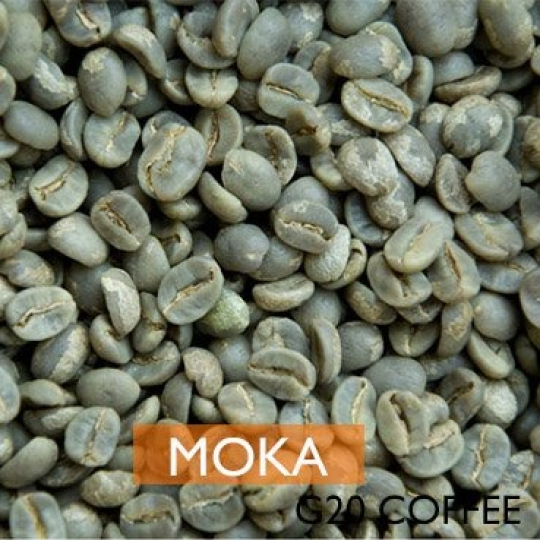 Hạt cà phê tươi Moka - Typica