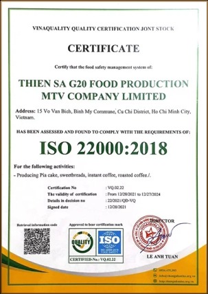 ISO 22000:2018