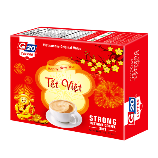 Tết Việt - Cà phê hòa tan - Gu mạnh