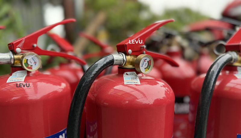 Bình chữa cháy có tem kiểm định - Thiết Bị PCCC Levu - Công Ty TNHH Levu.vn