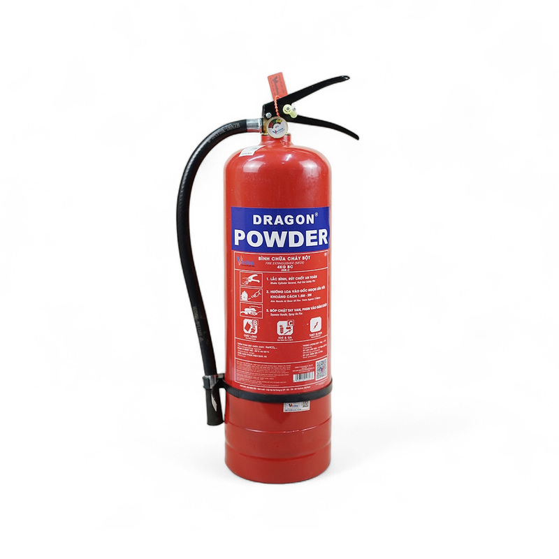 Bình chữa cháy Dragon 4kg bột ABC MFZL4 - Thiết Bị PCCC Levu - Công Ty TNHH Levu.vn