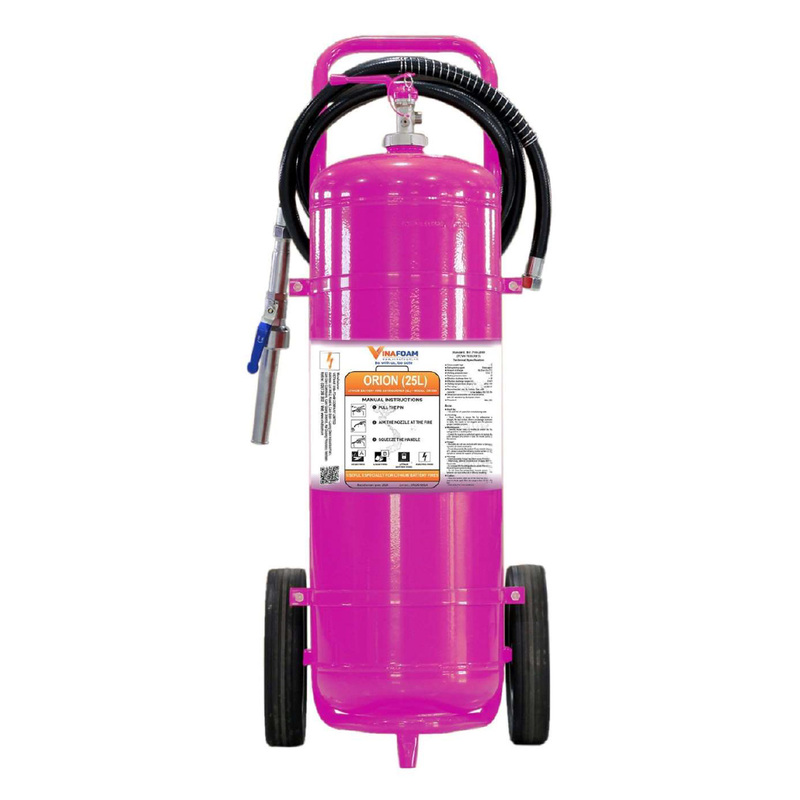 Bình chữa cháy Orion 25 lít OR25 - Thiết Bị PCCC Levu - Công Ty TNHH Levu.vn