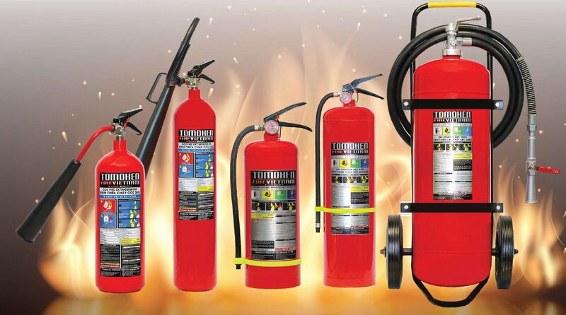 Bình chữa cháy Tomoken - Thiết Bị PCCC Levu - Công Ty TNHH Levu.vn