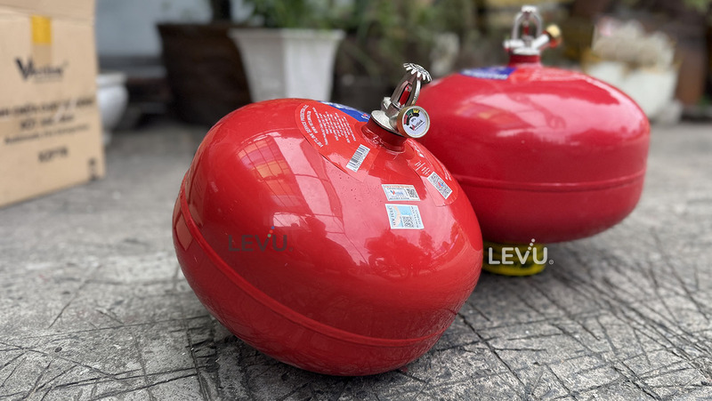 Quả cầu chữa cháy tự động Dragon 8kg - Thiết Bị PCCC Levu - Công Ty TNHH Levu.vn