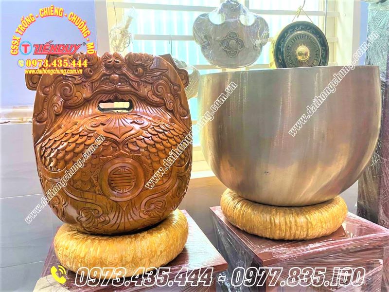 Chuông mõ - Cơ Sở Sản Xuất Chiêng Trống Chuông Mõ Tiến Duy