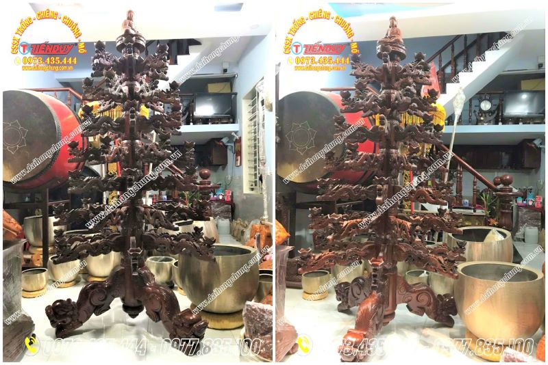 Đèn Dược Sư - Cơ Sở Sản Xuất Chiêng Trống Chuông Mõ Tiến Duy