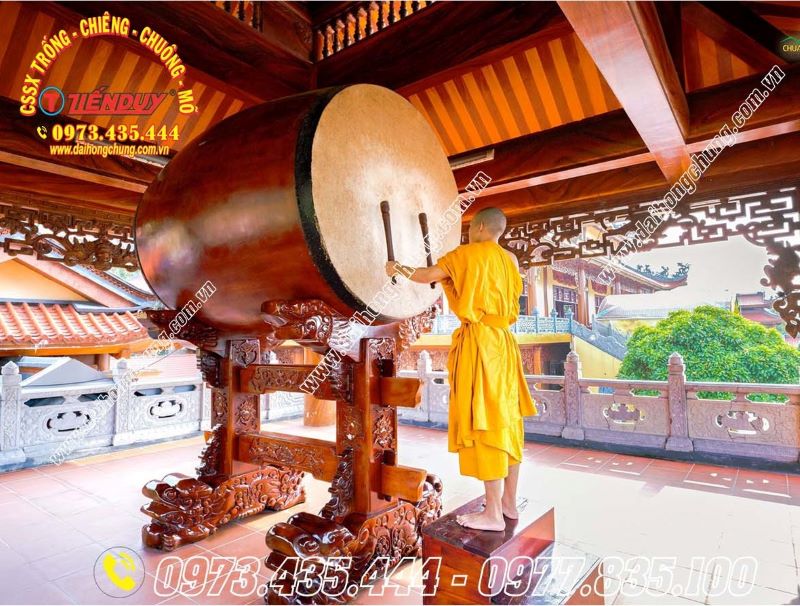 Trống Bát Nhã - Cơ Sở Sản Xuất Chiêng Trống Chuông Mõ Tiến Duy
