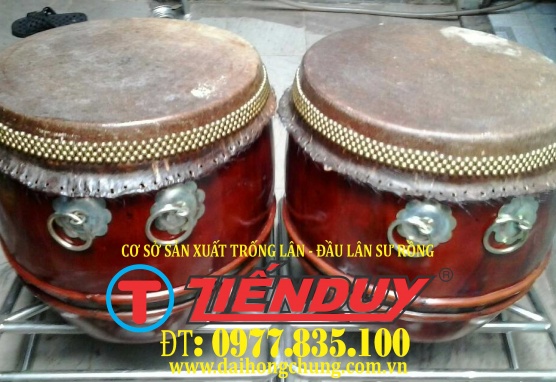 Trống múa lân - Cơ Sở Sản Xuất Chiêng Trống Chuông Mõ Tiến Duy