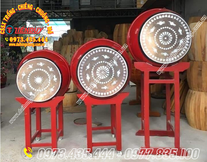 Trống trường học - Cơ Sở Sản Xuất Chiêng Trống Chuông Mõ Tiến Duy