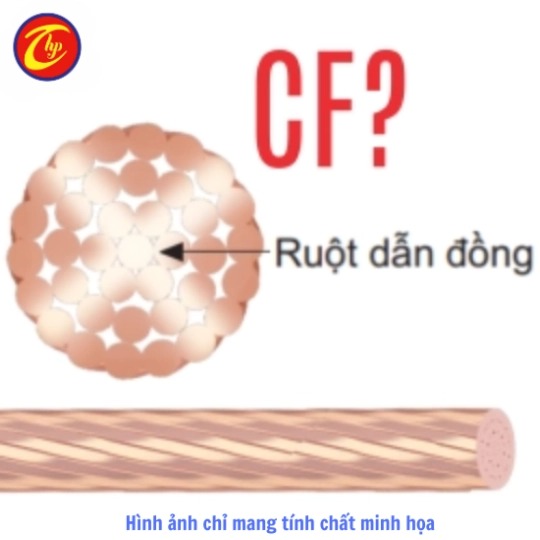 CF 25 - Dây đồng trần, dây pha 7 sợi Cadisun