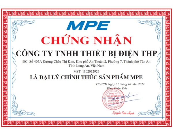 Đại lý phân phối MPE