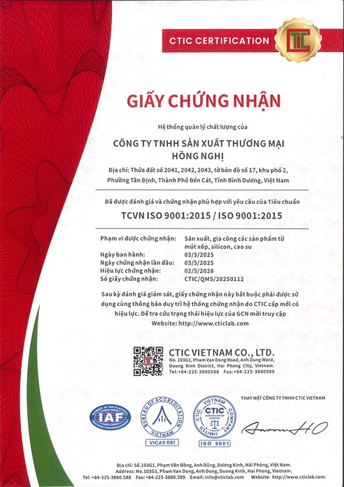 Chứng nhận ISO 9001:2015