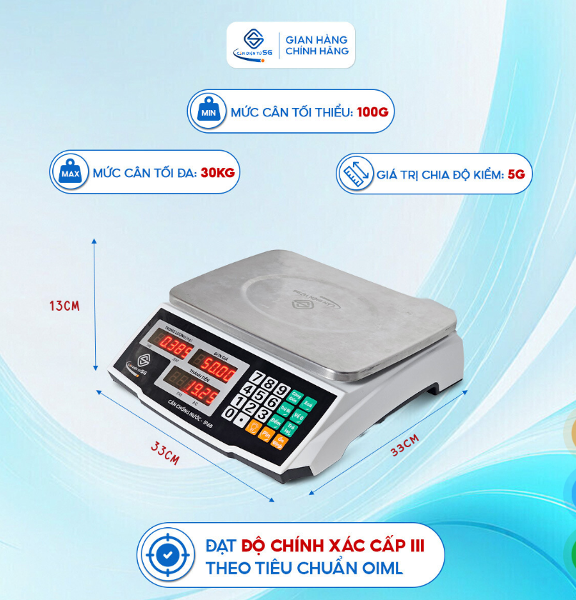 Cân điện tử tính giá