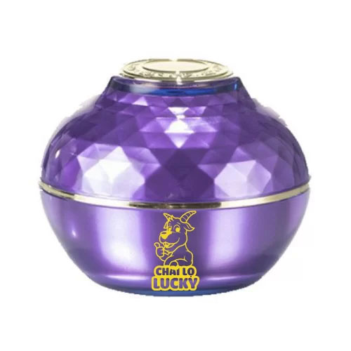 Hũ chiết kem Face 3-g màu tím - Chai Lọ Lucky - Công Ty TNHH Thọ Lucky