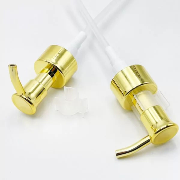 Vòi nhấn xi vàng cho chai đựng dầu gọi Fi 28 - Chai Lọ Lucky - Công Ty TNHH Thọ Lucky