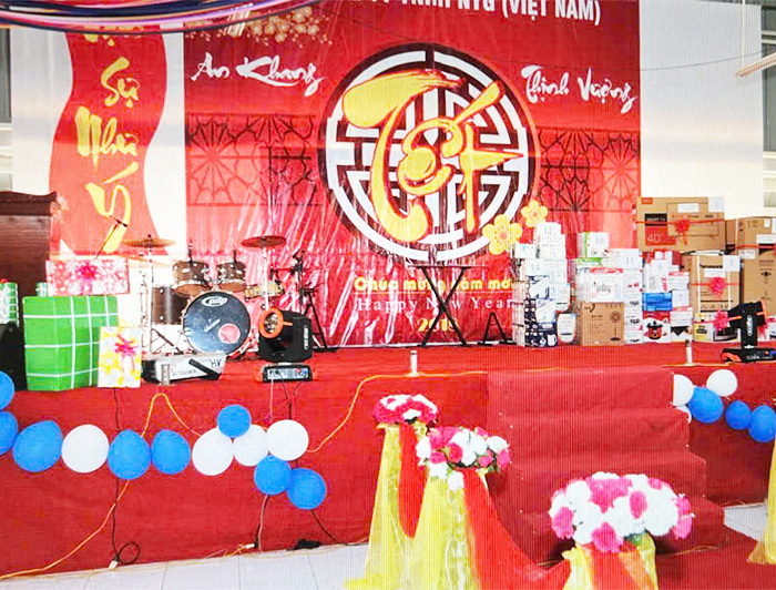 Hình ảnh tổ chức tiệc tiệc thực tế