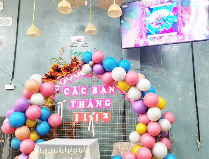 Hình ảnh tổ chức tiệc tiệc thực tế