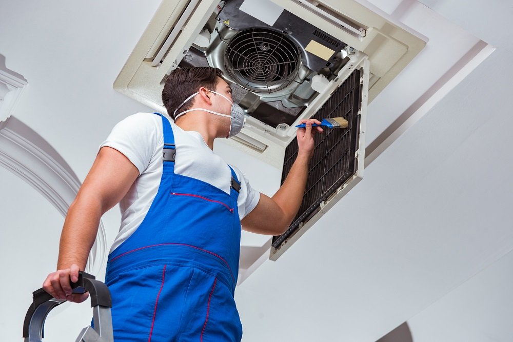 Tháo lắp máy lạnh âm trần