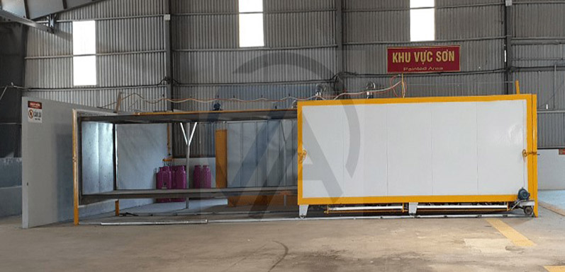 Lắp đặt dây chuyền sơn tĩnh điện - Sơn Tĩnh Điện Tuệ An - Công Ty TNHH Thiết Bị Công Nghiệp Tuệ An