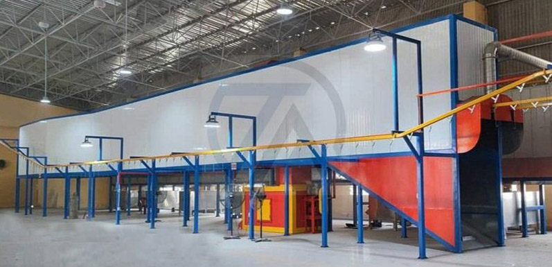 Lắp đặt dây chuyền sơn tĩnh điện - Sơn Tĩnh Điện Tuệ An - Công Ty TNHH Thiết Bị Công Nghiệp Tuệ An