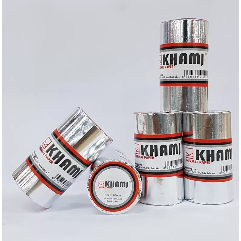 Giấy in nhiệt Khami K80 - Văn Phòng Phẩm HL - Công Ty TNHH Văn Phòng Phẩm HL