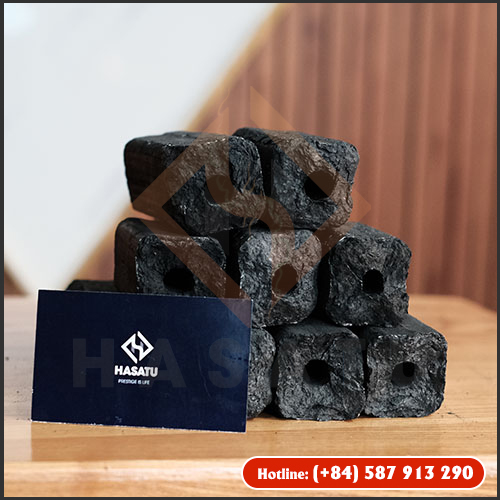Than mùn cưa vuông - Than Không Khói HASATU - Công Ty TNHH Xuất Nhập Khẩu HASATU
