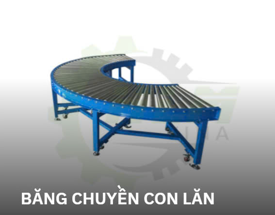 Băng chuyền con lăn - Cơ Khí HLM Vina - Công Ty TNHH Kỹ Thuật Và Thương Mại HLM Vina