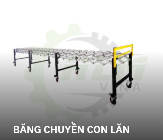 Băng chuyền con lăn - Cơ Khí HLM Vina - Công Ty TNHH Kỹ Thuật Và Thương Mại HLM Vina