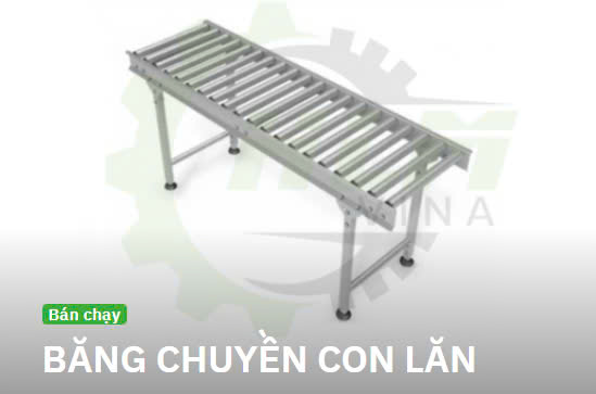 Băng chuyền con lăn - Cơ Khí HLM Vina - Công Ty TNHH Kỹ Thuật Và Thương Mại HLM Vina