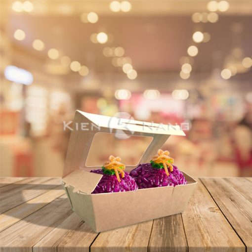 Hộp đựng xôi - Bao Bì Thực Phẩm Kiện Năng - Công Ty TNHH Bao Bì Kiện Năng