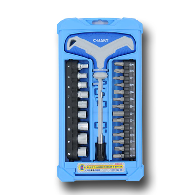 Bộ tuýp và tuốc nơ vít đa năng 25 chi tiết C-Mart K0006A - Dụng Cụ Cầm Tay Hanko - Công Ty TNHH SX TM DV Hanko Hà Nam