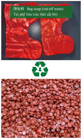 Sản xuất hạt nhựa từ túi phế liệu - Máy Tạo Hạt Nhựa Tái Chế HONGKE - Công Ty TNHH Máy Móc HONGKE