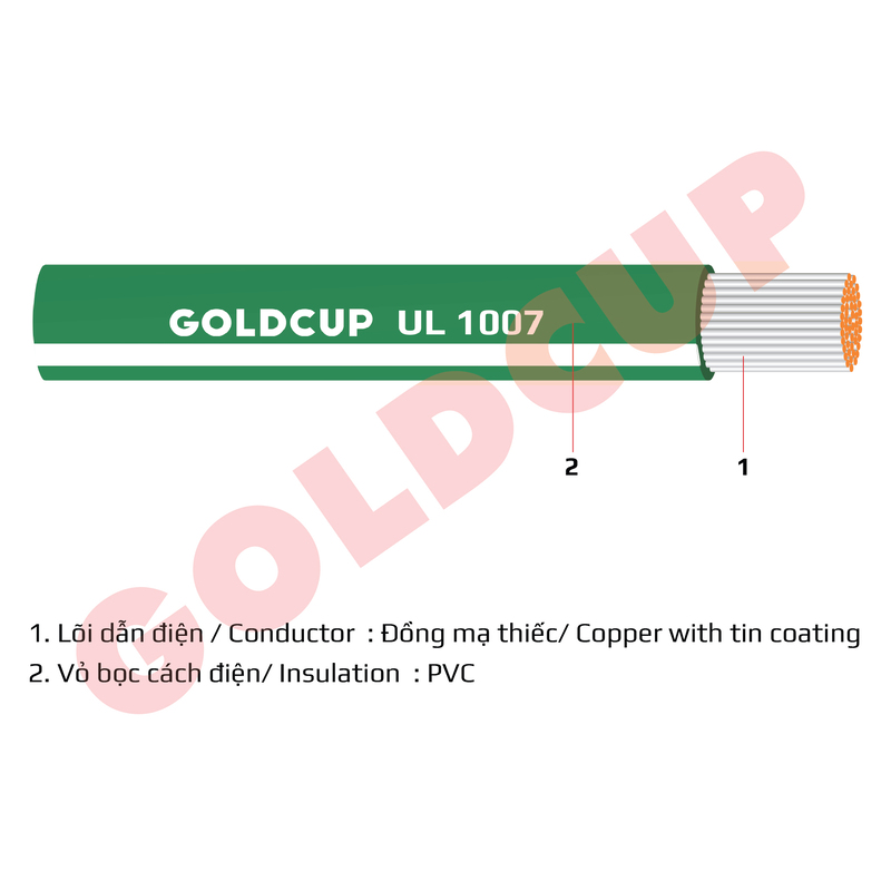 UL 1007 - Dây Cáp Điện GOLDCUP - Công Ty Dây Và Cáp Điện GOLDCUP