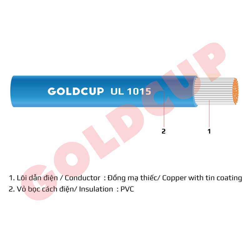 UL 1015 - Dây Cáp Điện GOLDCUP - Công Ty Dây Và Cáp Điện GOLDCUP