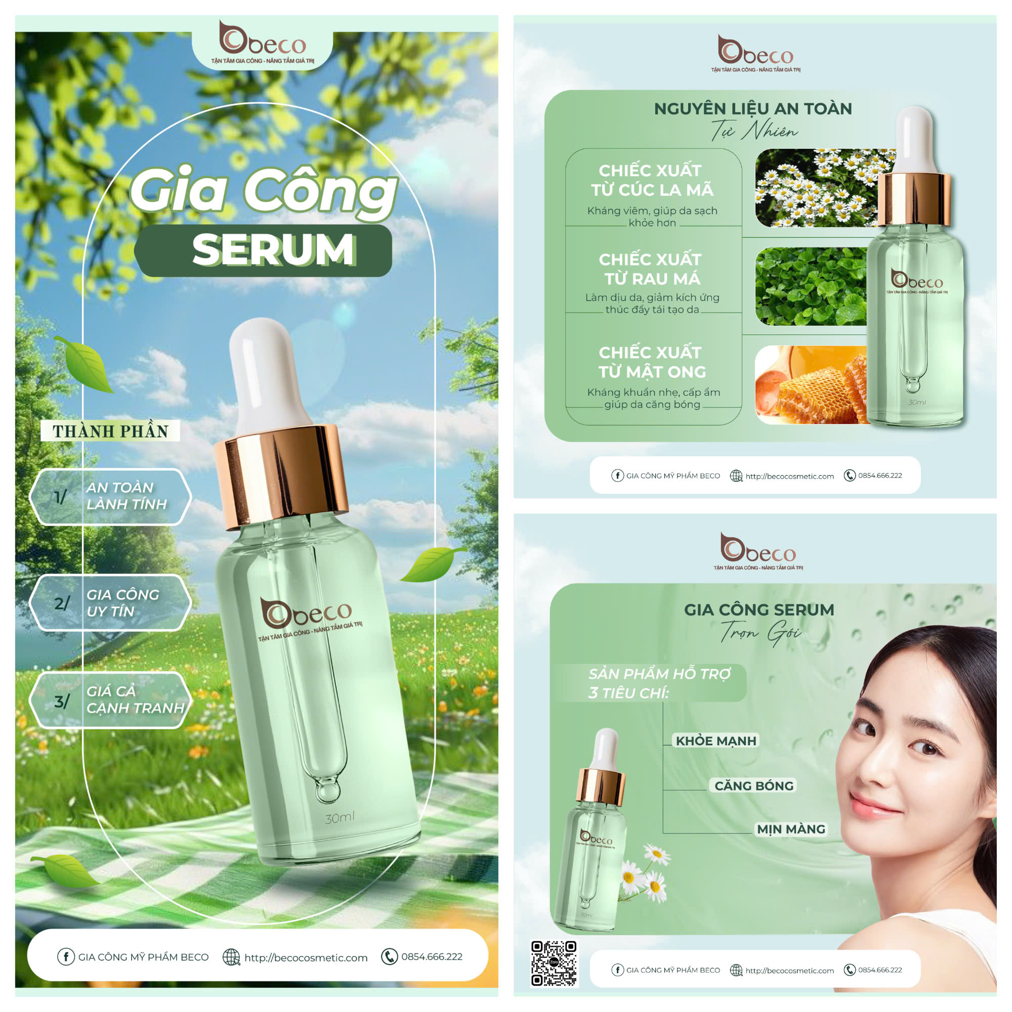 Gia công serum - Công Ty TNHH Sản Xuất Thương Mại Quốc Tế Beco