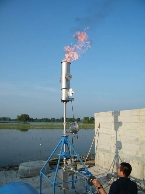 Béc đốt khí Biogas dư - Xử Lý Nước Thải á Châu - Công Ty Cổ Phần Năng Lượng á Châu