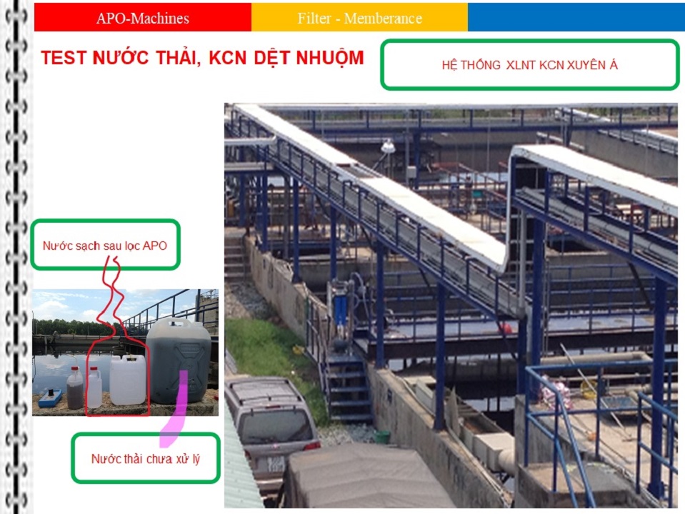 Xử lý nước thải dệt nhuộm - Xử Lý Nước Thải á Châu - Công Ty Cổ Phần Năng Lượng á Châu