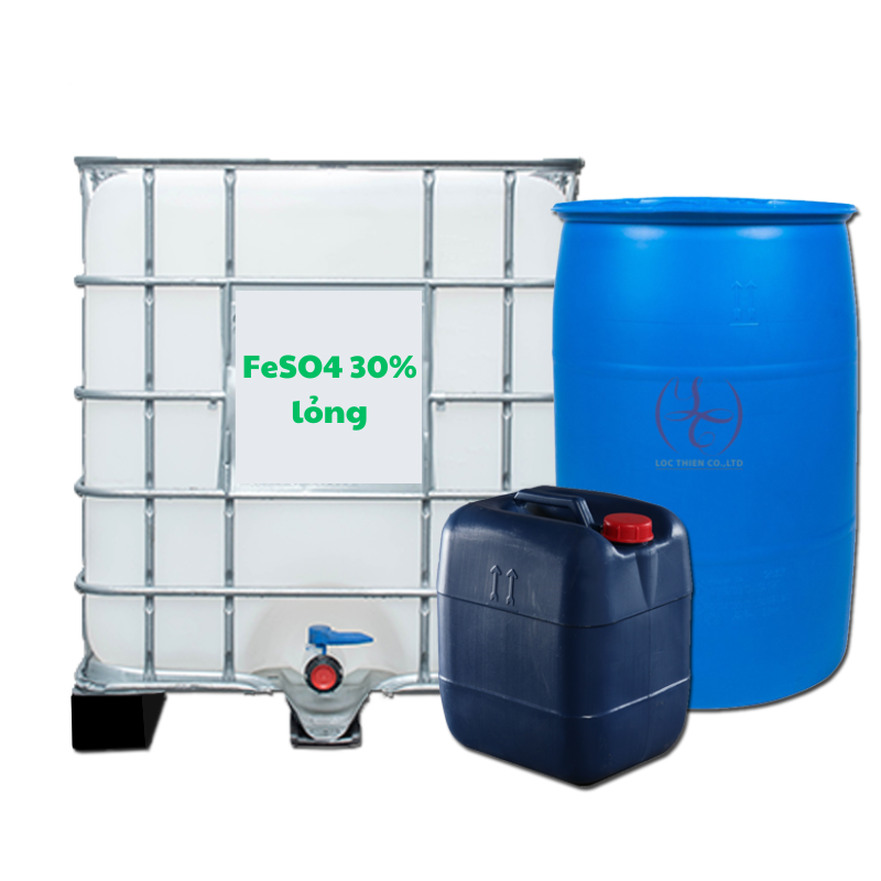 FeSO4 30% dạng lỏng - Hóa Chất Bán Dẫn Lộc Thiên - Công Ty TNHH Đầu Tư Phát Triển Lộc Thiên