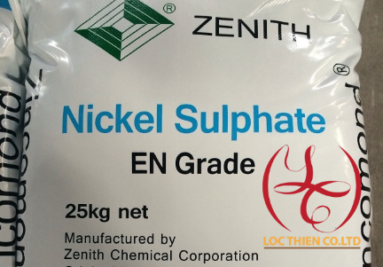 Niken Sunphat NiSO4 - 6H2O - Hóa Chất Bán Dẫn Lộc Thiên - Công Ty TNHH Đầu Tư Phát Triển Lộc Thiên