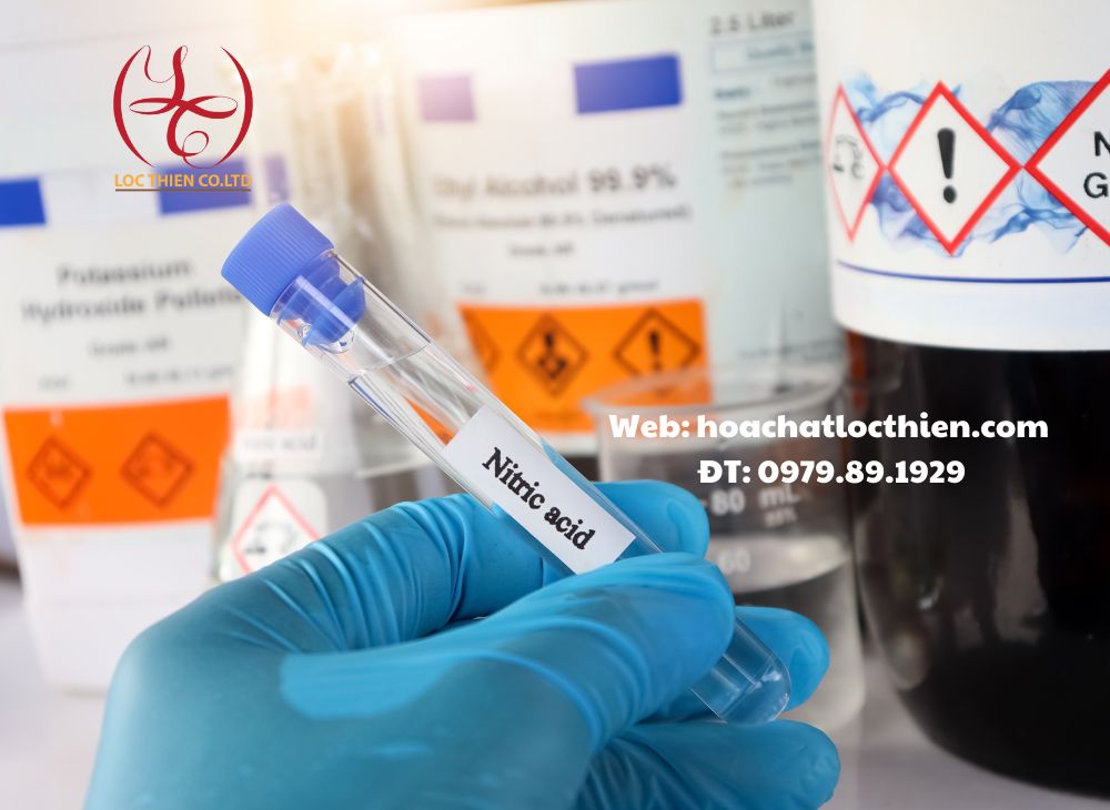 Acid nitric – HNO3 68% - Hóa Chất Bán Dẫn Lộc Thiên - Công Ty TNHH Đầu Tư Phát Triển Lộc Thiên