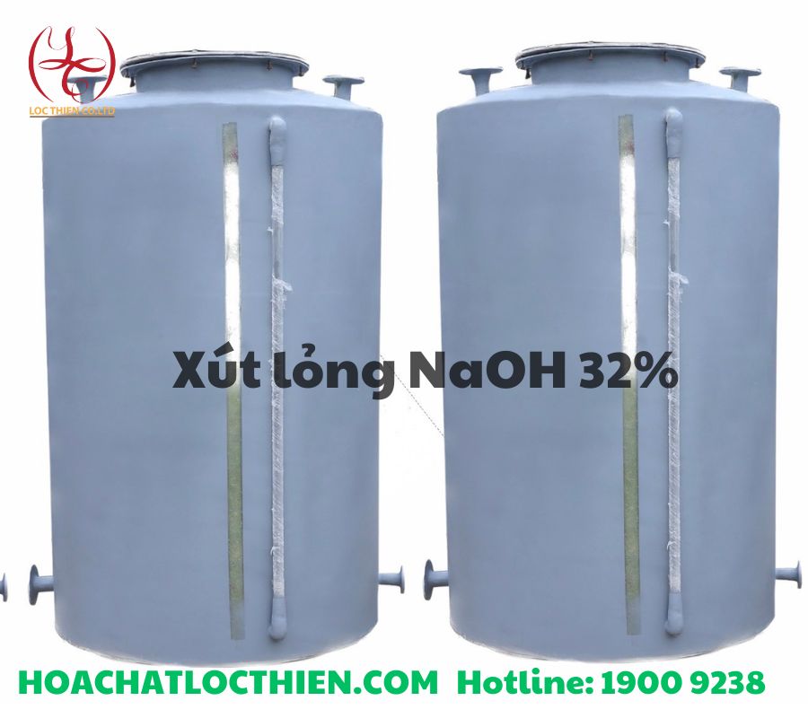 Xút lỏng NaOH 32%-33% - Hóa Chất Bán Dẫn Lộc Thiên - Công Ty TNHH Đầu Tư Phát Triển Lộc Thiên