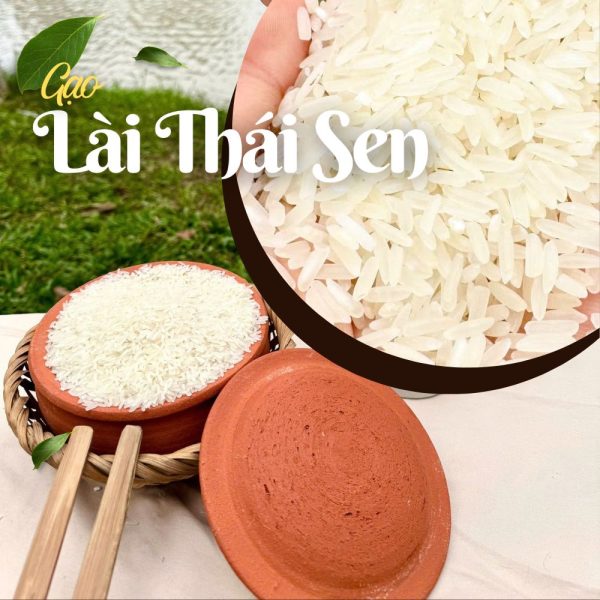 Gạo Lài Thái Sen - Gạo Đại Việt - Công Ty Cổ Phần Đầu Tư Thương Mại Dịch Vụ Xuất Nhập Khẩu Đại Việt